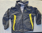 Nike Reversible Insulate Fleece Jacket Full Zip Gray/Yellow Size XL