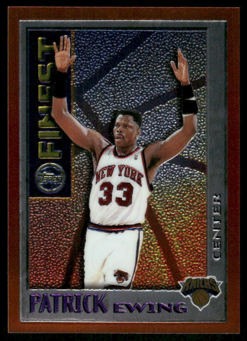 1995-96 Finest #M16 Patrick Ewing Mystery
