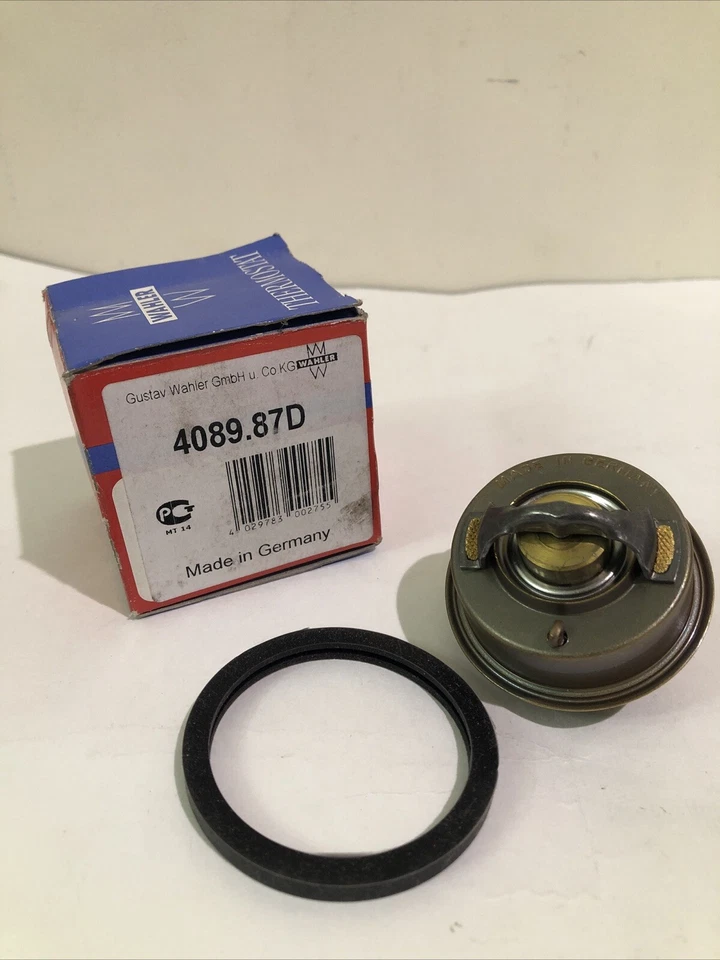 Termostato Wahler 4089.87D compatible con Volvo 940 240 960 340 740 Foto 4 de 4