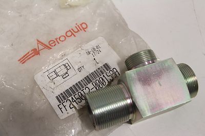 NEW Aeroquip FF2450T2-0001SAA Tee Adapter Connection Connector +Free Priority SH