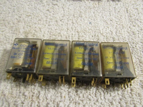 TF154-C-C Gould & Allied Control TF154CC Control Relay 24 VDC Lot of 4