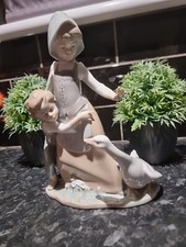 Lladro "Avoiding The Goose" , RETIRED 1993 | Figur , 5033, neuwertig