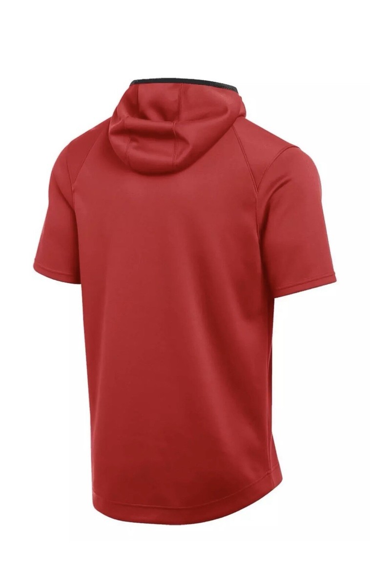 Pullover Hoodie Nike Therma Short Sleeve Hoodie Best NIKE