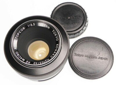Topcon Black RE Macro 58mm f3.5 Auto-Topcor #13705162
