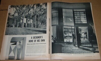 1950 ARTICLE CHARLES EAMES SANTA MONICA,CA HOME Museum Furniture Designer Chairs