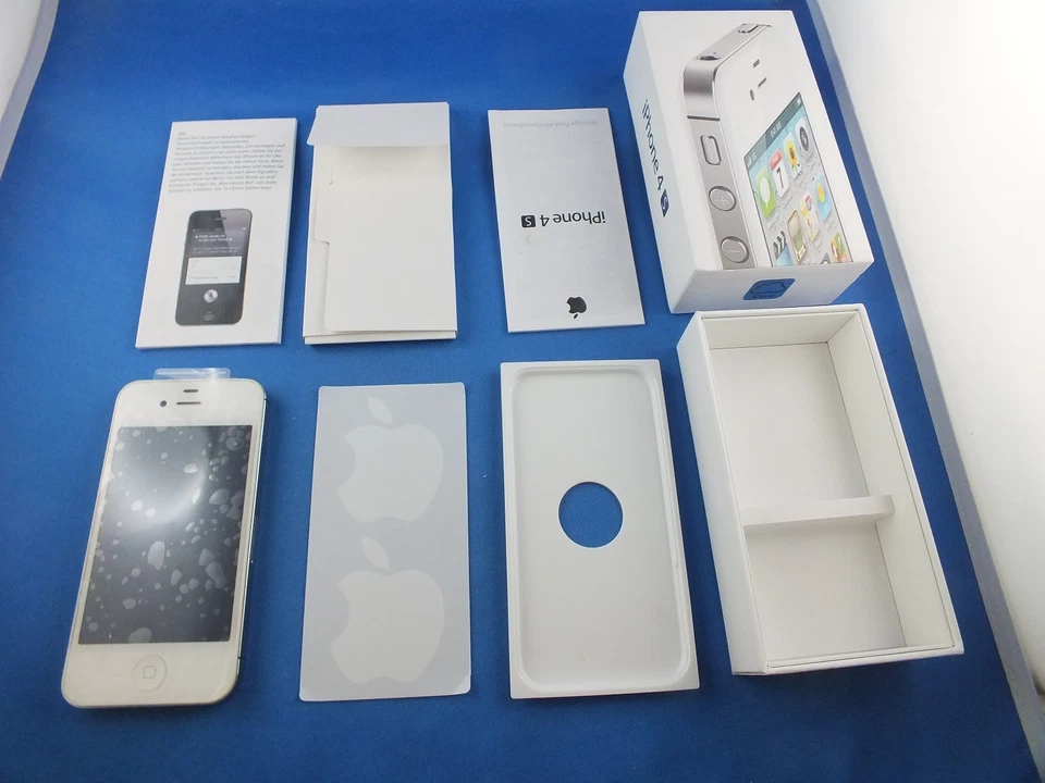 Apple iPhone 4S 16GB Smartphone Handy Ohne Simlock Weiß White DE Ungeprüft OVP - Bild 1 von 1