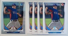 Brett Martin 2014 Bowman Draft x5 RC Rookie Prospect Base Lot x1 Chrome x4 Paper