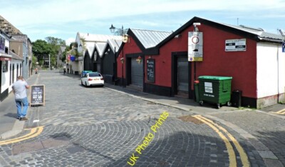 Photo 6x4 Shuttle Street Paisley Viewed from George Place at Browns Lane. c2015