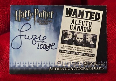 ARTBOX HARRY POTTER SUZANNE TOASE AUTO ALECTO CARROW (504) | eBay