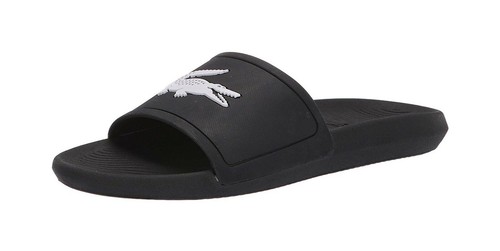 Lacoste Men's Croco Slide Sandal 7 