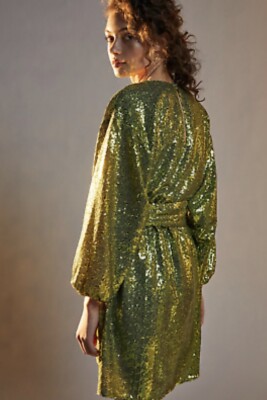 yellow sequin dress anthropologie Yellow Anthropologie Sequin Dress for Sale up to 90% Off: Poshmark