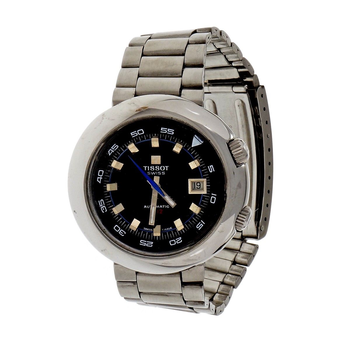 Men's Steel Tissot T12 44594 Automatic Wristwatch Divers | eBay