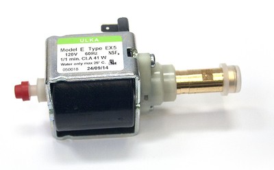 EX5 Solenoid Vibratory Pump 120V 41W - Brass Output - Suitable for Rancilio S...