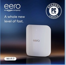 eero Max 7 Tri-Band Mesh Wi-Fi 7 Router - 10 Gbps Ethernet - White