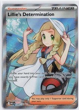 POKEMON TCG LILLIE'S DETERMINATION MEGA EVOLUTION 169/132 HOLO ULTRA RARE NM on eBay