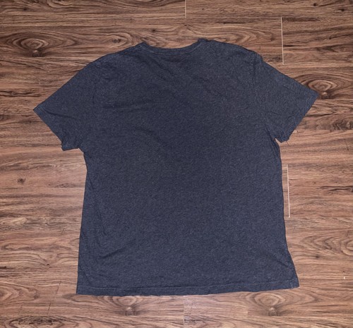 Lacoste Shirt Mens 4XL Gray V-Neck Regular Fit Pima Cotton Short Sleeve Croc - Picture 4 of 4