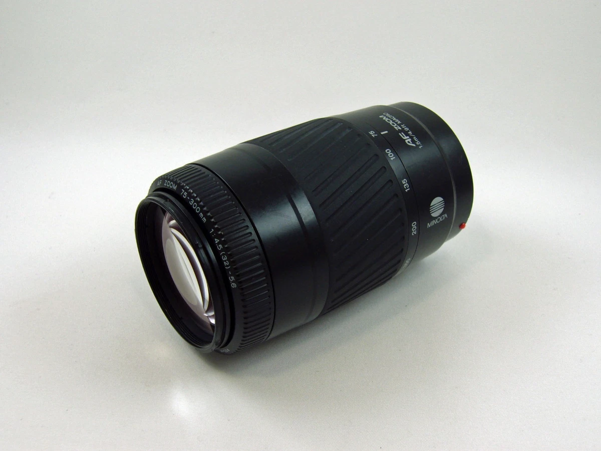 Minolta 75-300mm Focal Camera Lenses for sale - eBay