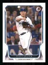 2014 Bowman #178 Brett Lawrie Toronto Blue Jays 63374