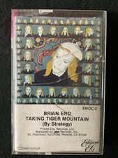 BRIAN ENO “Taking Tiger Mountain (By Strategy)” Cassette Tape 1974 ENOC-2