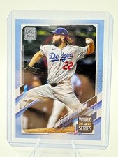 2021 Topps - World Series Highlights Clayton Kershaw Royal Blue /50