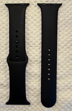 Genuine Apple Watch Sport Band 44mm Black OEM S/M M/L 3 Pieces