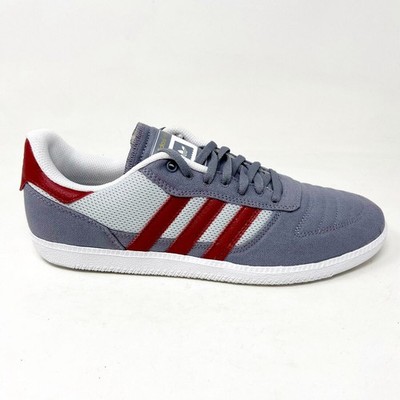 Adidas Originals Copa Skate Gray Red Mens Retro Casual Sneakers C76946