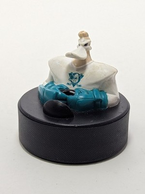 Vintage McDonalds Disney Mighty Ducks Rolling Puck Toy #00 Happy Meal Toy