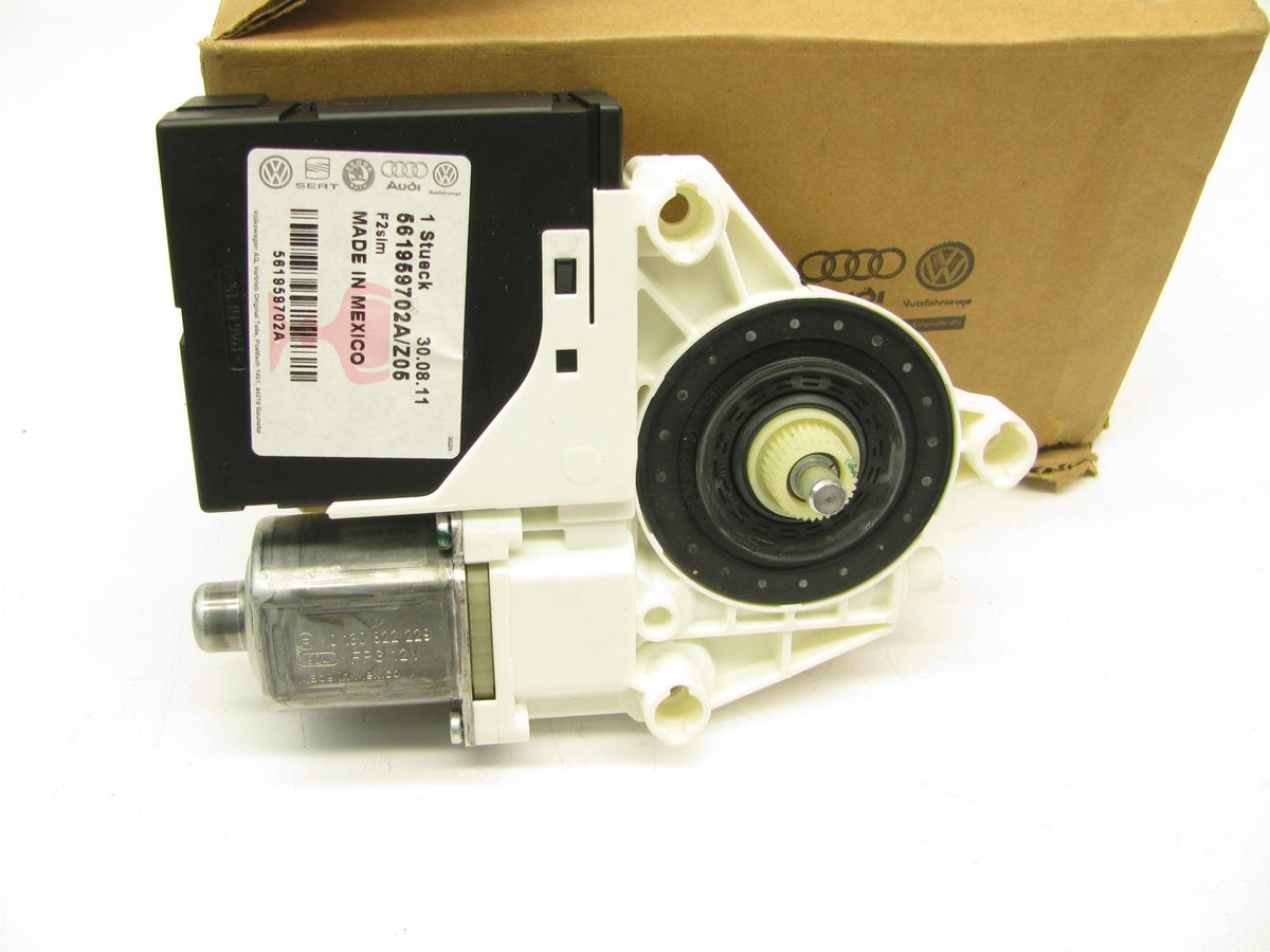 NEW GENUINE OEM Vw Audi 561959702A-Z05 FRONT RIGHT Window Motor 12