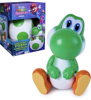 Spin Master Super Mario Galaxy Movie - Hatchin' Yoshi, Spielfigur   