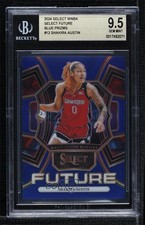 2024 Select WNBA Future Blue Prizm 48/49 Shakira Austin #12 BGS 9.5 GEM MINT 3hd