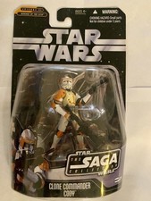 Star Wars the Saga Collection CLONE COMMANDER CODY Figure New Sealed 2006