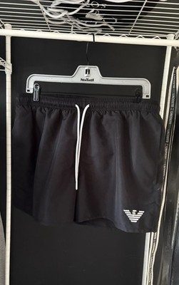 EMPORIO ARMANI Badeshort Badehose Beach Short 211752 4R438 schwarz