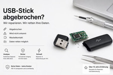 USB Stick Reparatur & Datenrettung  abgebrochen / nicht erkannt?