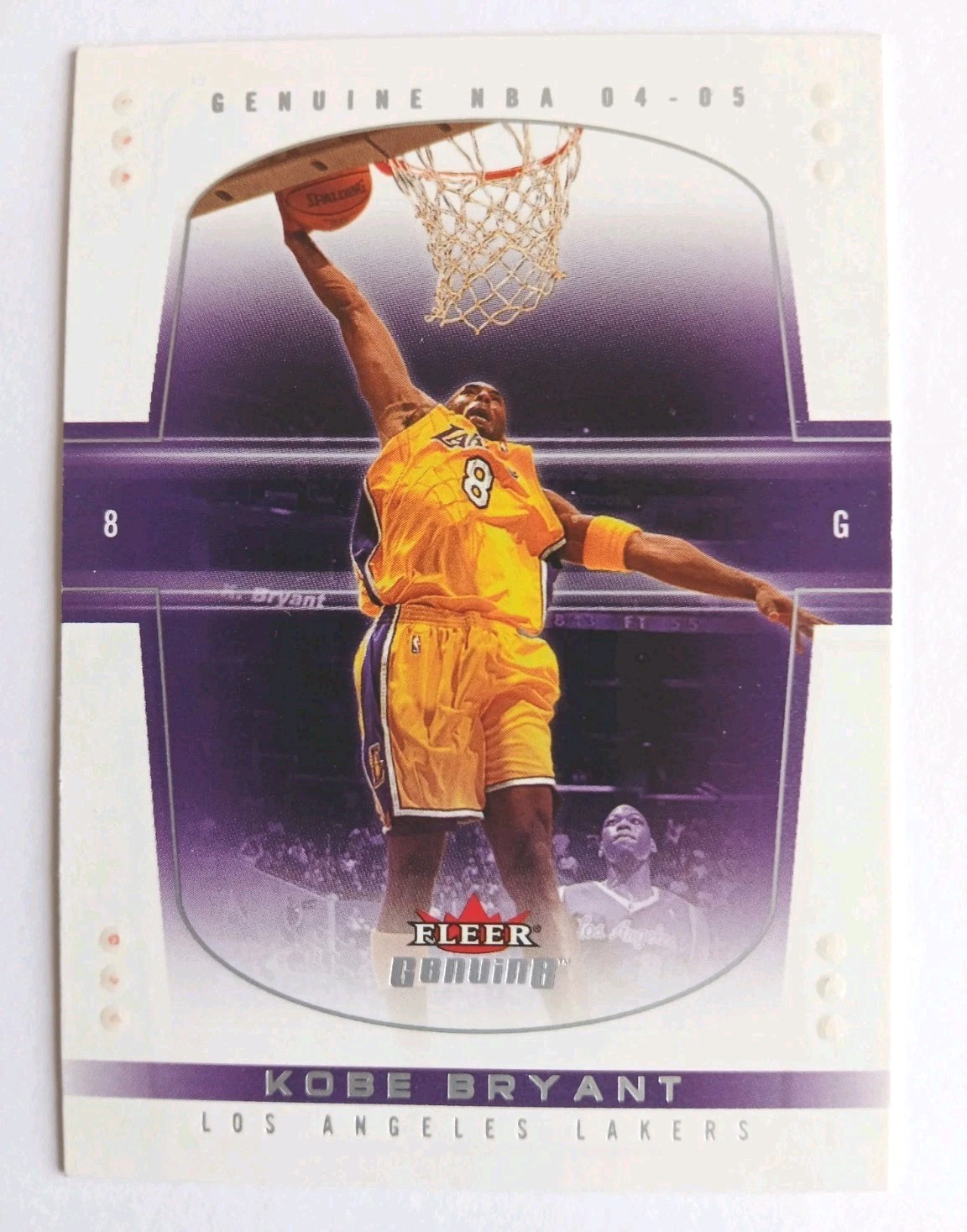 Kobe Bryant 2004-05 Fleer Genuine #31 Los Angeles Lakers