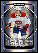 Cole Caufield Parkies Insert #P-14 2023-24 Parkhurst Hockey Montreal Canadiens