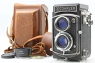 [Near MINT w/Case] RICOHFLEX Dia TLR 6×6 film camera RIKENON f3.5 80mm JAPAN