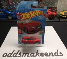 HOT WHEELS 2017 Audi RS 6 Avant Red 1:64 Scale NOS Factory Fresh Series 5/10