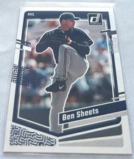 2023 Donruss Baseball Ben Sheets Milwaukee Brewers base card #209