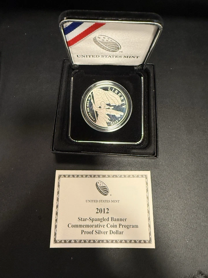 United States Mint 2012 Star-Spangled Banner Commemorative Coin - Image 2 of 4