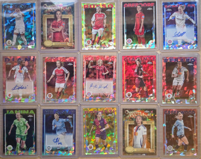 Topps Women's Sapphire UWCL 24/25 - Select Your Parallel, Autograph, IV, Insert