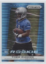 2013 Panini Prizm Rookie Light Blue Pulsar Prizm Theo Riddick #291 x5u