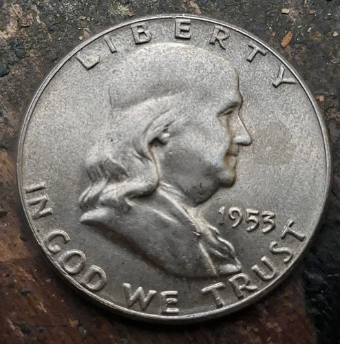 1953 Franklin Half Dollar BU Brilliant Uncirculated Condition