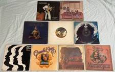 Vintage Folk Rock Vinyl Album LP Collection Live Simon King Dylan Crosby Nash