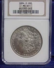 1884-O Morgan Silver Dollar $1 MS63 NGC