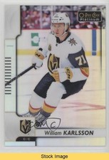2017-18 O-Pee-Chee Platinum Rainbow William Karlsson #128 READ kr0