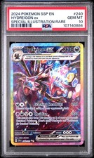 2024 Pokemon Surging Sparks #240 Hydreigon Ex Special Illustration Rare PSA 10