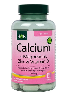 CALCIUM & MAGNESIUM & ZINC & VITAMIN D3 - 120 Tabletten - Holland & Barrett