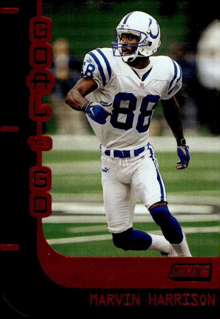 2000 Stadium Club #G3 Marvin Harrison Goal to Go