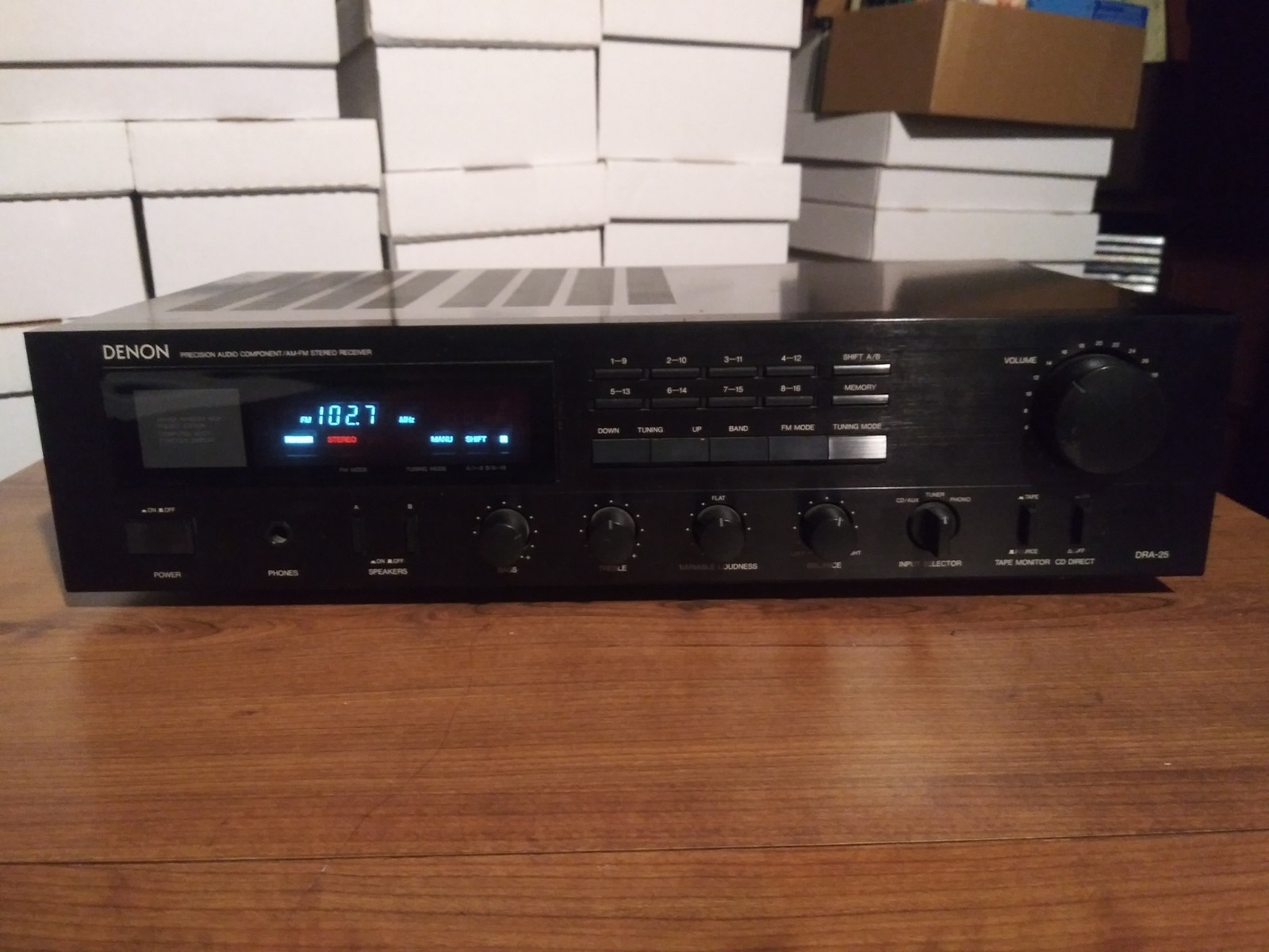 Denon DRA-1000 vintage audio equipment - eBay listing photo 3