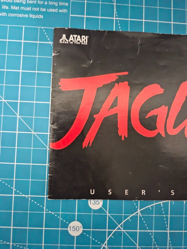 Atari Jaguar Video Game Console OEM User's Guide Owner's Manual - Image 3 of 4